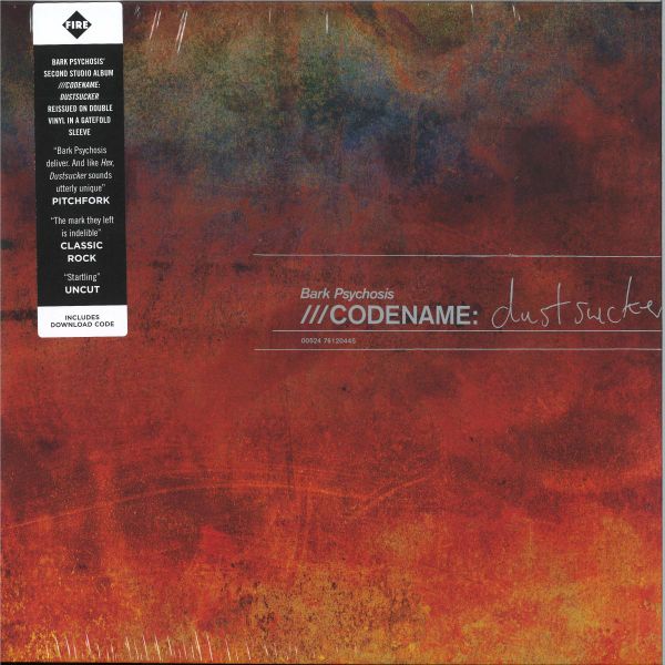 Bark Psychosis — Codename:Dustsucker LP 2x12" vinyl cover