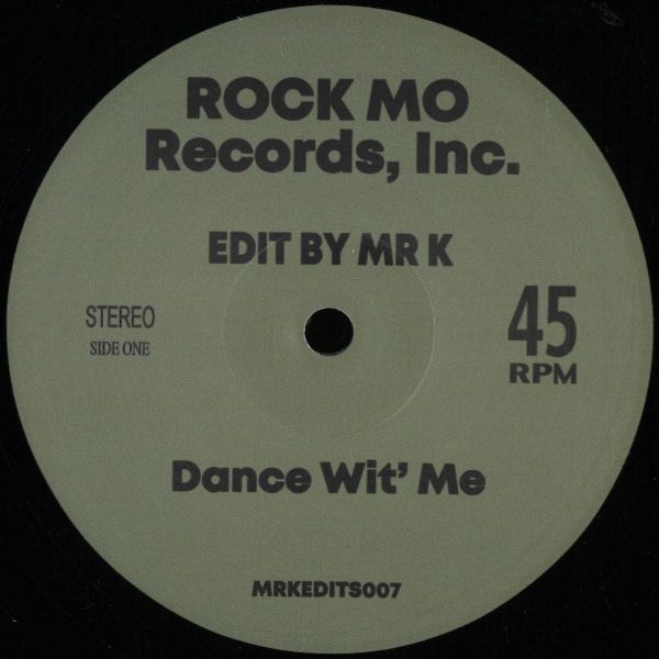 Mr K Edits — Mr K Edits, Vol. 7 vinyl cover