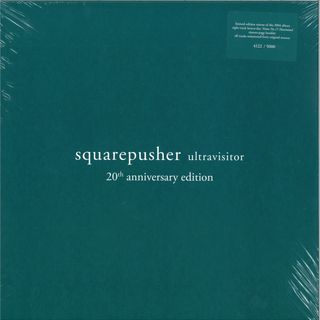 Squarepusher — Ultravisitor (Ltd. 20th Anniversary Deluxe Edition LP 3x12") vinyl cover