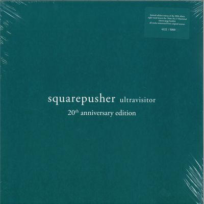 Squarepusher — Ultravisitor (Ltd. 20th Anniversary Deluxe Edition LP 3x12") vinyl cover