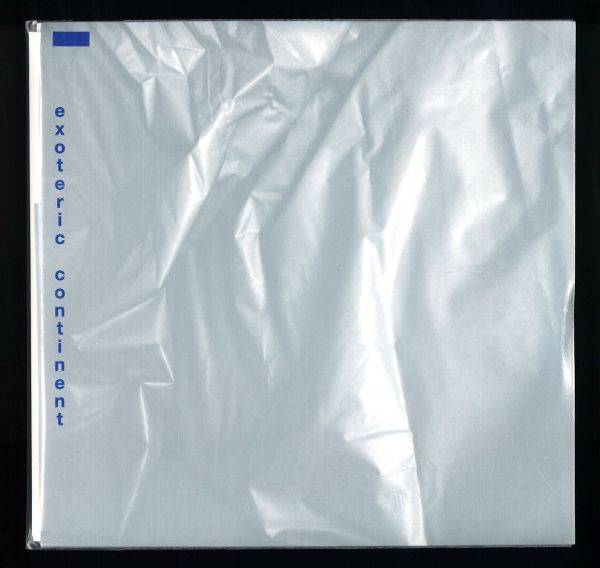 Exoteric Continent, Cont Ext — Residual Ep vinyl cover