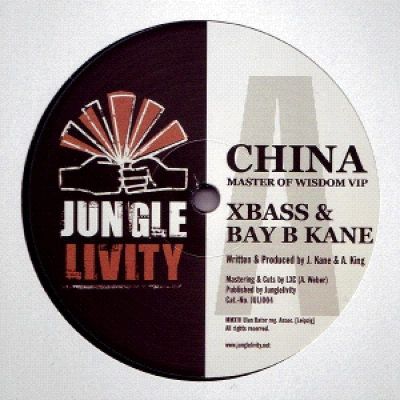 Xbass, Bay B Kane — China (Masters Of Wisdom VIP) / Eternity vinyl cover