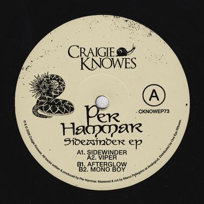 Per Hammar — Sidewinder EP vinyl cover