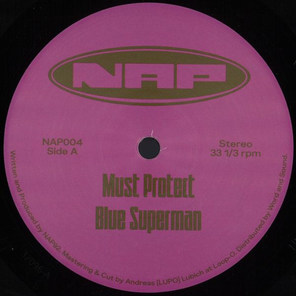 Nap92 — NAP004 vinyl cover