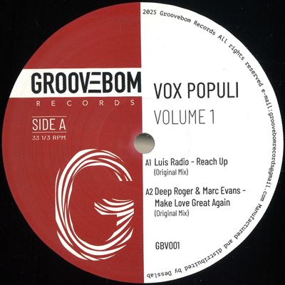 Various — Vox Populi Volume 1 vinyl cover