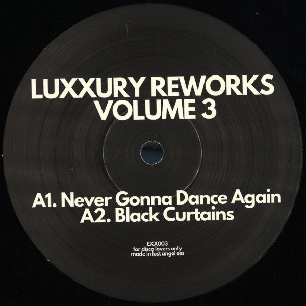 Luxxury — Reworks Volume 3 vinyl cover