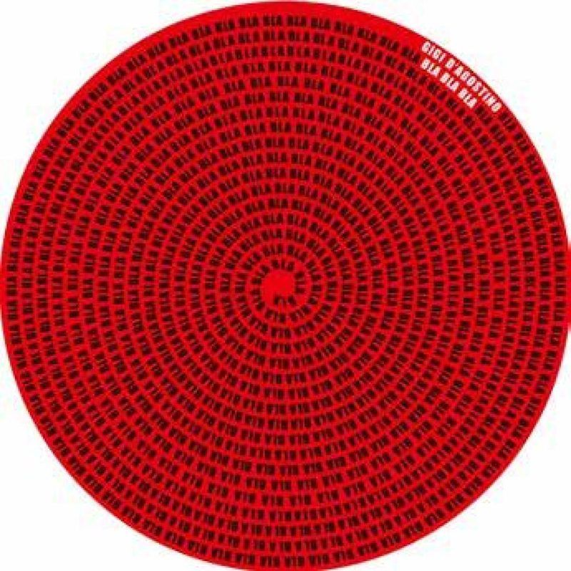 Gigi D'Agostino — Bla Bla Bla EP vinyl cover