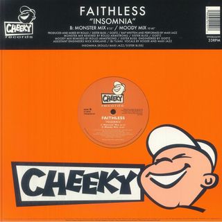 Faithless — Insomnia (30th Anniversary) vinyl cover