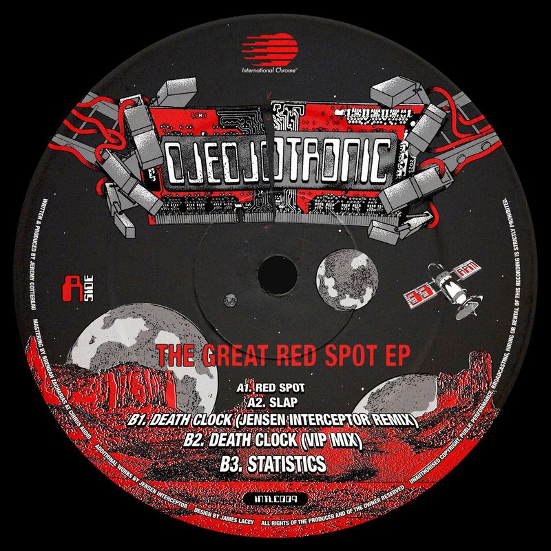 Djedjotronic — The Great Red Spot vinyl cover