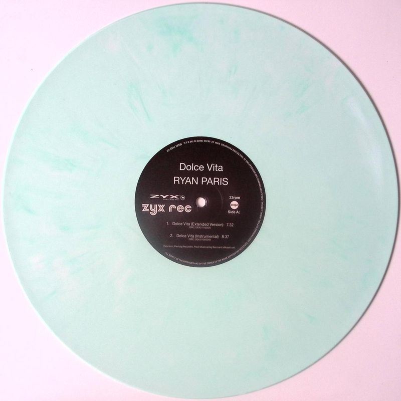 Ryan Paris — Dolce Vita vinyl cover