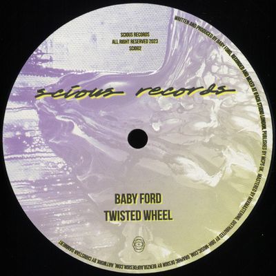 Baby Ford, Franky Greiner — Scious Records 002 vinyl cover