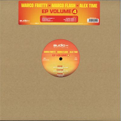 Marco Fratty Marco Flash Alex Time — EP VOLUME 4 vinyl cover
