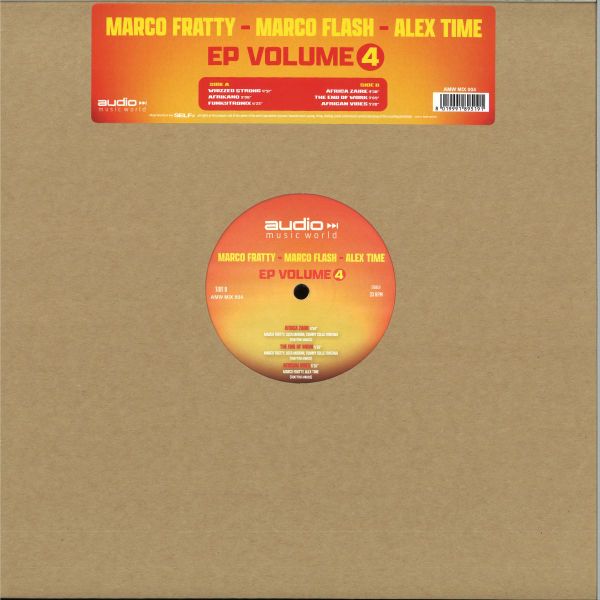 Marco Fratty Marco Flash Alex Time — EP VOLUME 4 vinyl cover