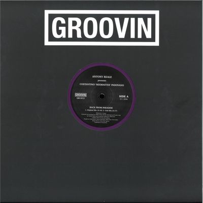 Antony Reale, Costantino "Mixmaster" Padovano — Back From Paradise vinyl cover