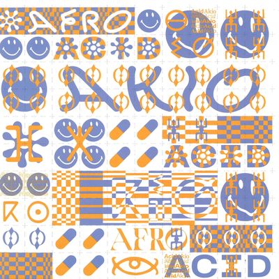 Akio Nagase — African Acid EP vinyl cover