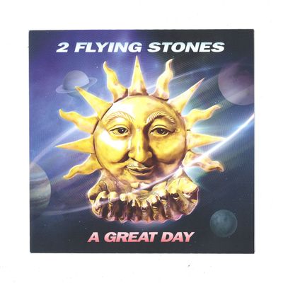 2 Flying Stones — MAYBE TOMORROW / A GREAT DAY vinyl cover