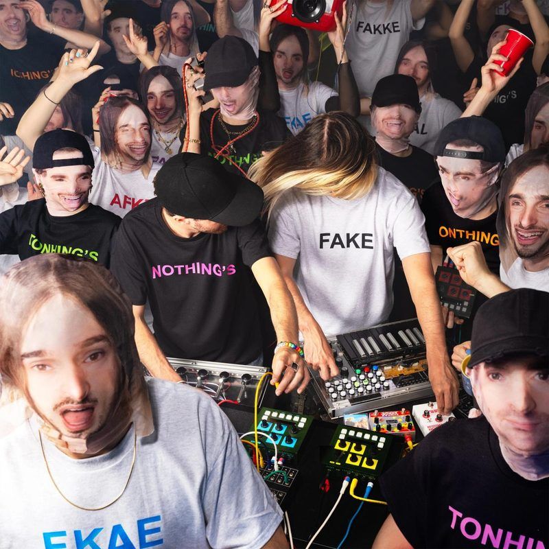 Jersey — Nothing's Fake LP vinyl cover