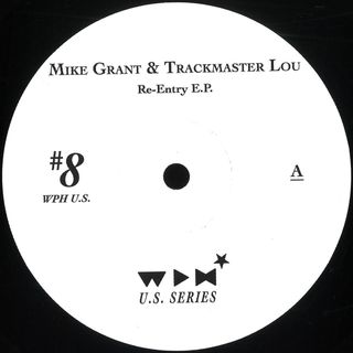 Mike Grant, Trackmaster Lou — RE-ENTRY E.P. vinyl cover