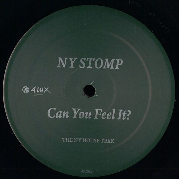 Ny Stomp — Can You Feel It vinyl cover