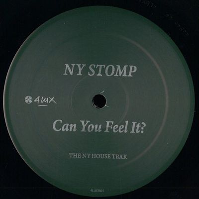 Ny Stomp — Can You Feel It vinyl cover