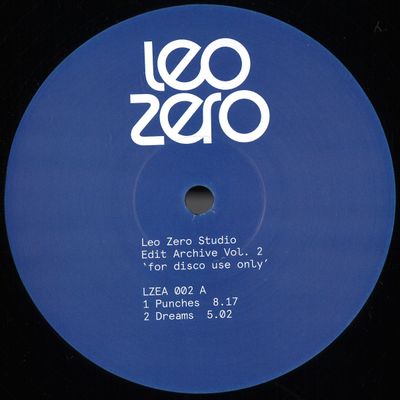 Leo Zero Edits — Vol 2 vinyl cover