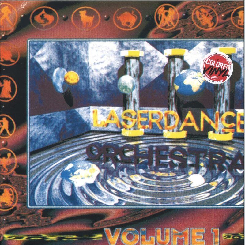 Laserdance — Laserdance Orchestra Vol. 1 LP vinyl cover