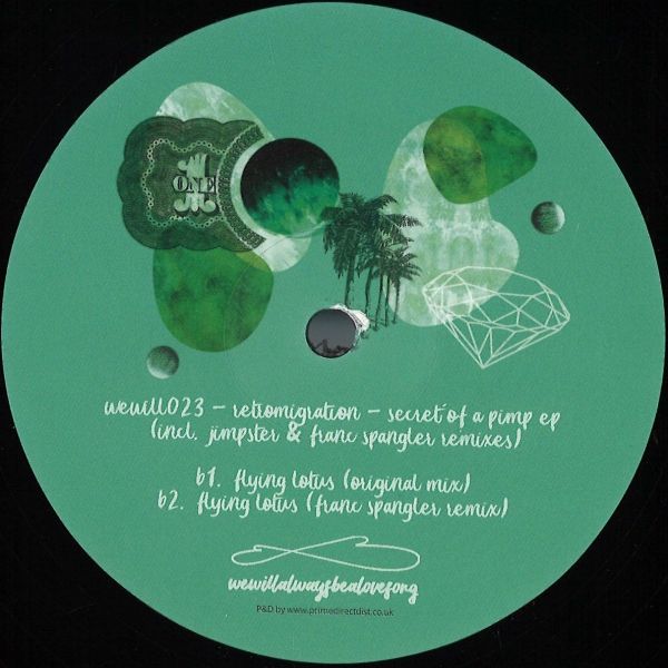 Retromigration — Secret Of A Pimp EP vinyl cover