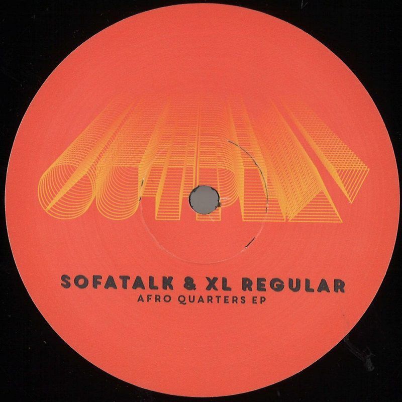 Sofatalk&Xl Regular — Afro Quarters EP vinyl cover