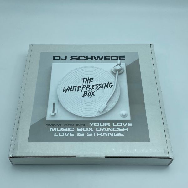 DJ Schwede — The Whitepressing Box LP 3x12" BOXSET vinyl cover