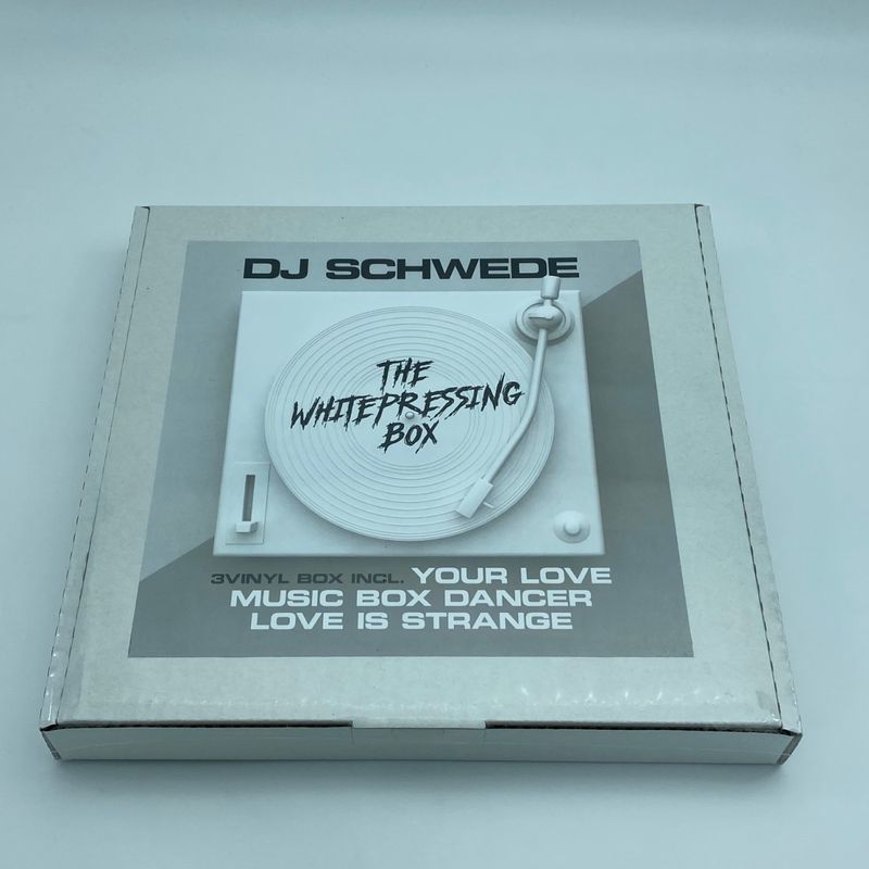 DJ Schwede — The Whitepressing Box LP 3x12" BOXSET vinyl cover