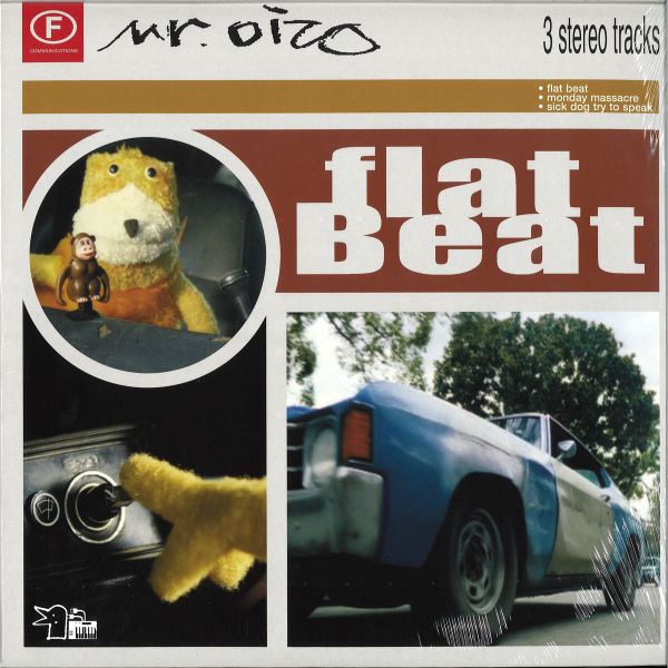 Mr Oizo — Flat Beat vinyl cover