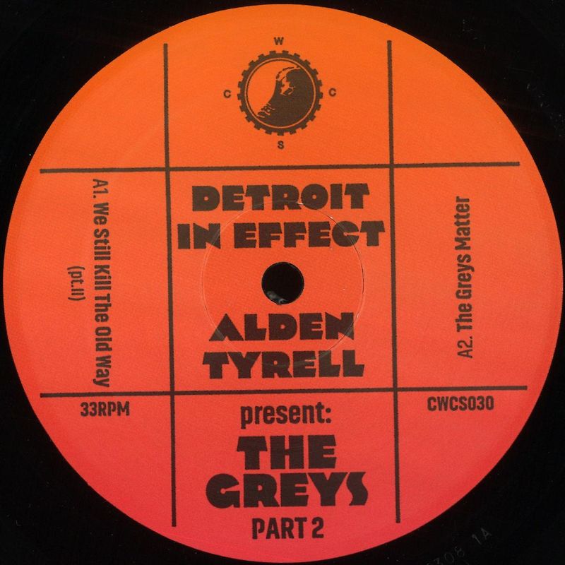 Detroit in Effect, Alden Tyrell — present: The Greys II vinyl cover