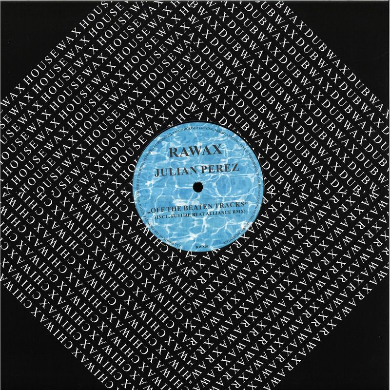 Julian Perez — Off The Beaten Tracks vinyl cover