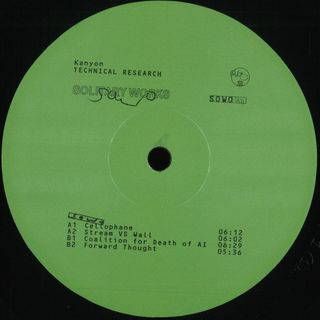 Kanyon — Technical Research vinyl cover