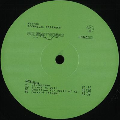Kanyon — Technical Research vinyl cover