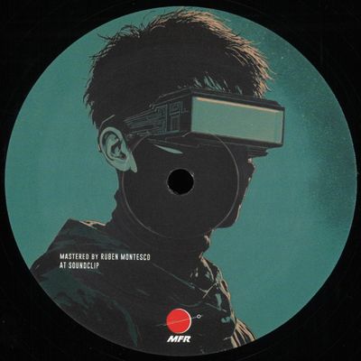 Robert Cosmic — ElectroVision vinyl cover