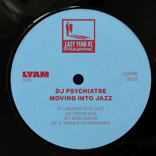 Dj Psychiatre — Moving Into Jazz vinyl cover