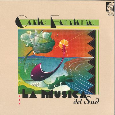 Carlo Fontana — La Musica Del Sud LP vinyl cover