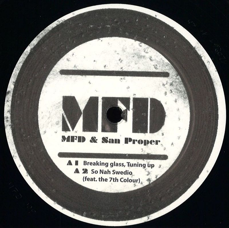 Mfd, San Proper — Mfd 006 vinyl cover