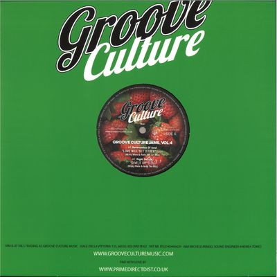 Reverendos Of Soul/Right To Life/Soulista/Serge Funk — Groove Culture Jams Vol.4 vinyl cover