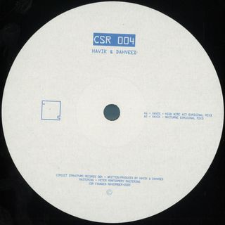 Havik, Dahveed — CSR 004 vinyl cover