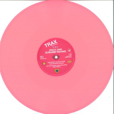 Screamin' Rachael — DISCO 3000 vinyl cover