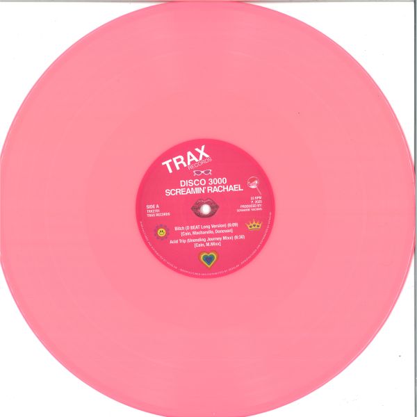 Screamin' Rachael — DISCO 3000 vinyl cover