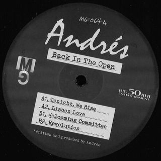 Andrés — Back In The Open vinyl cover