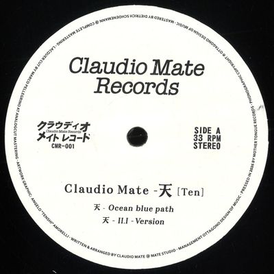 Claudio Mate — 天 (Ten) vinyl cover
