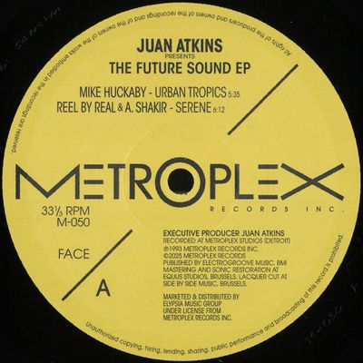 Various — Juan Atkins presents The Future Sound EP vinyl cover