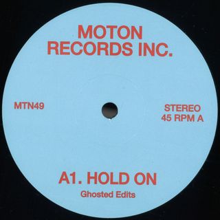 Moton Records Inc — Ghosted Edits vinyl cover