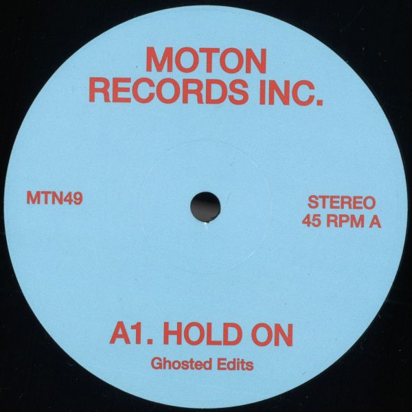 Moton Records Inc — Ghosted Edits vinyl cover