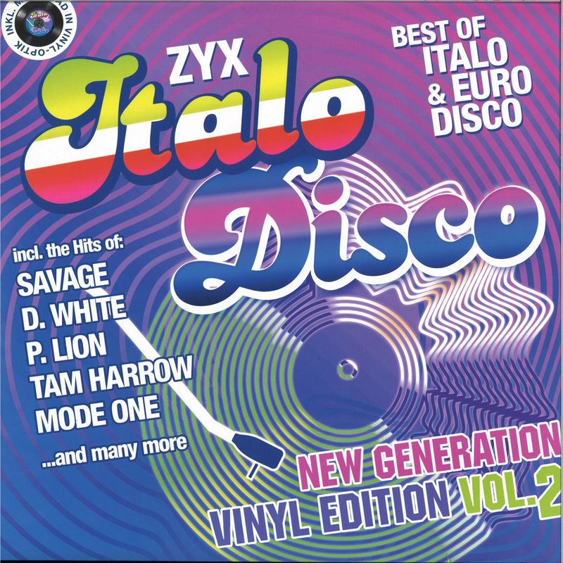 Various — ZYX Italo Disco New Generation: Vinyl Edition Vol.2 vinyl cover