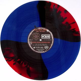 K69, Dream Frequency — Raveology - Feel The Heat vinyl cover